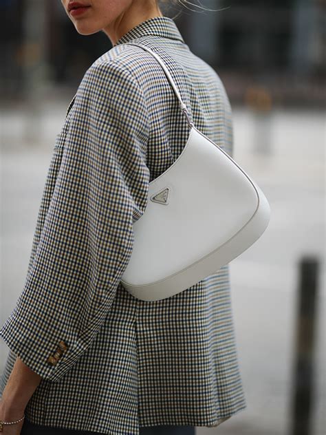 white Prada bag dupe